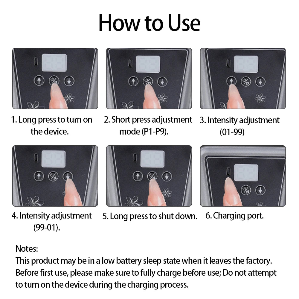Foreverlily High Frequency Vibration Massage Gun For Muscle Relief