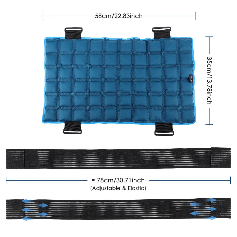 Hailicare Reusable Gel Ice Pack For Hot And Cold Therapy