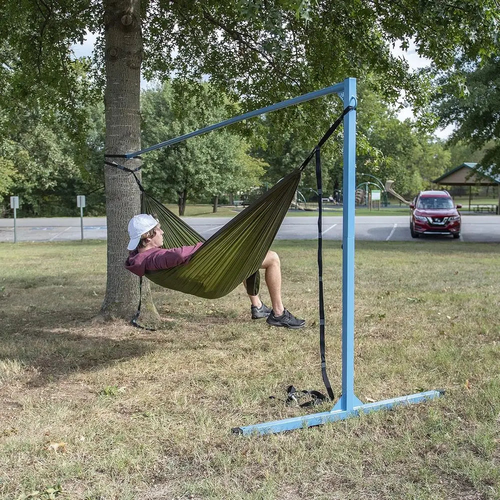 Heavy Duty Adjustable Steel Hammock Stand For Outdoor Camping Patio