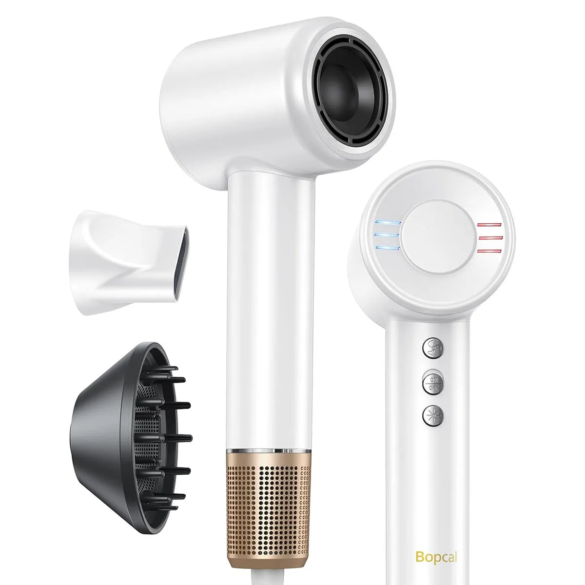 Totmizby 1600W Brushless Hair Dryer With Negative Ions For Stylists