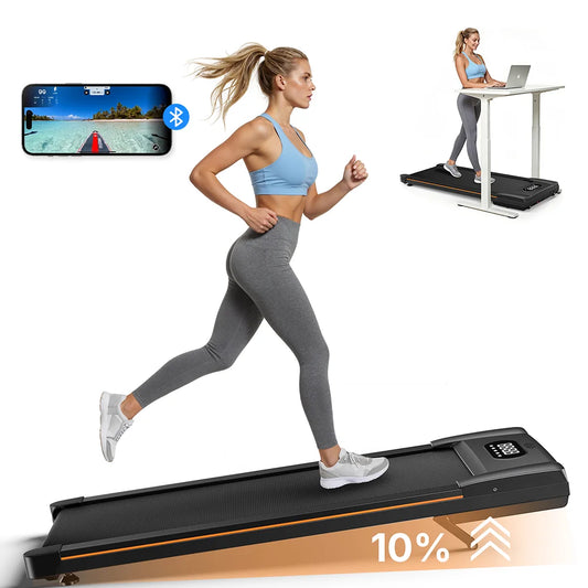 Merach 2in1 Walking Treadmill With Led Display And Bluetooth