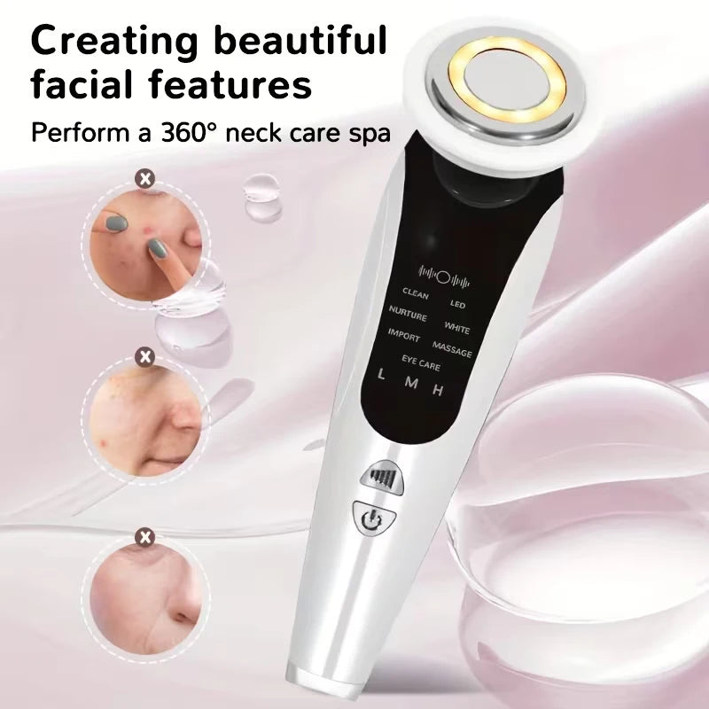 Cloud Prime LED Facial Massager With 7 Modes For Skincare