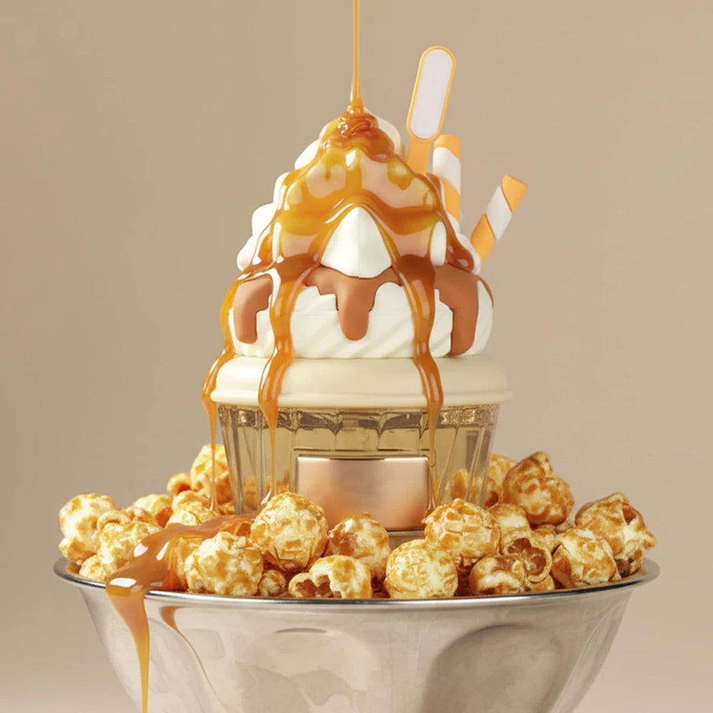 Creamy Salted Caramel Novelty Ice Cream Cup Fragrance For Unisex