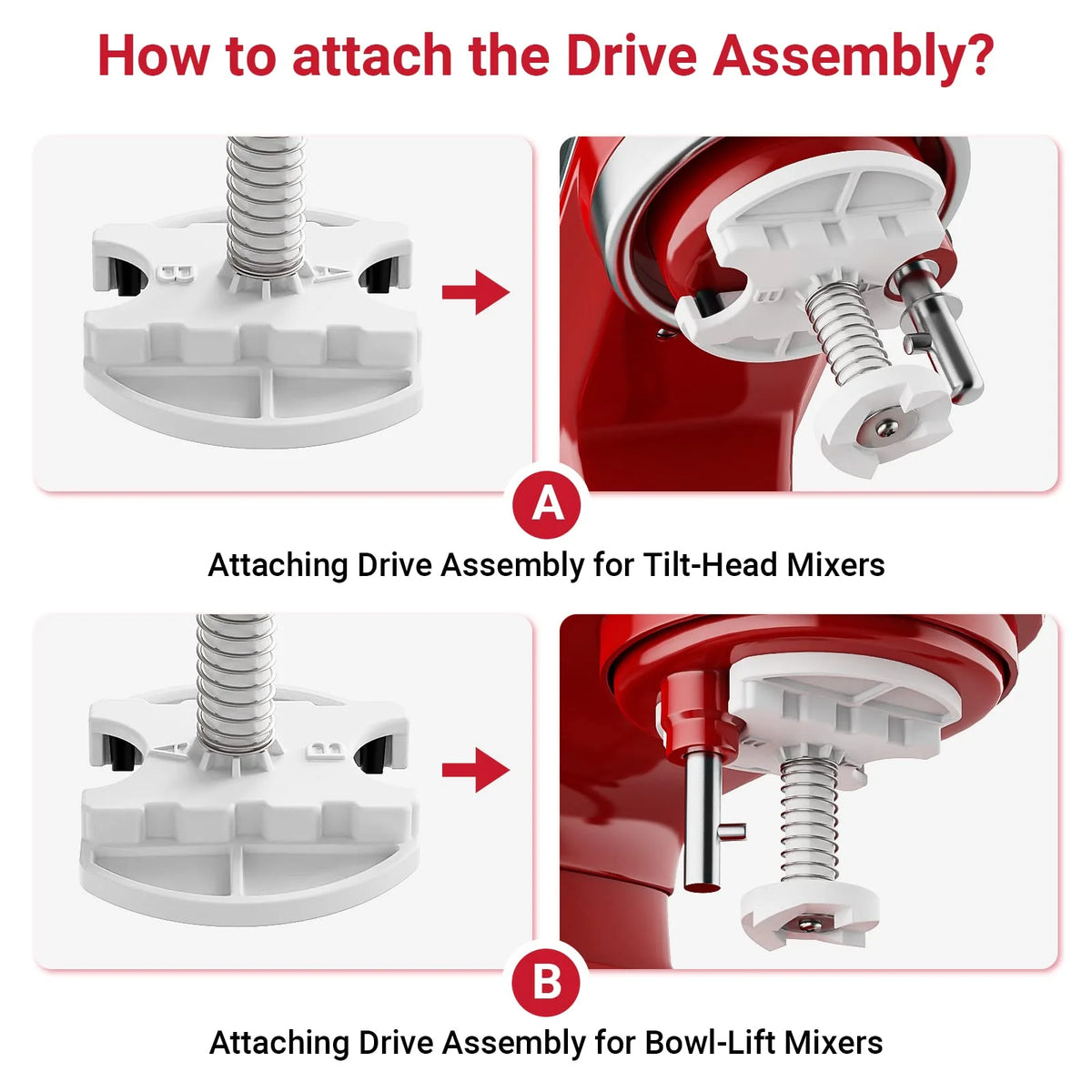 Premium Ice Cream Maker Attachment Compatible With KitchenAid Mixer