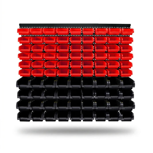 Sarenzoon Wall Mounted Storage Rack For Garage Tools And Hardware