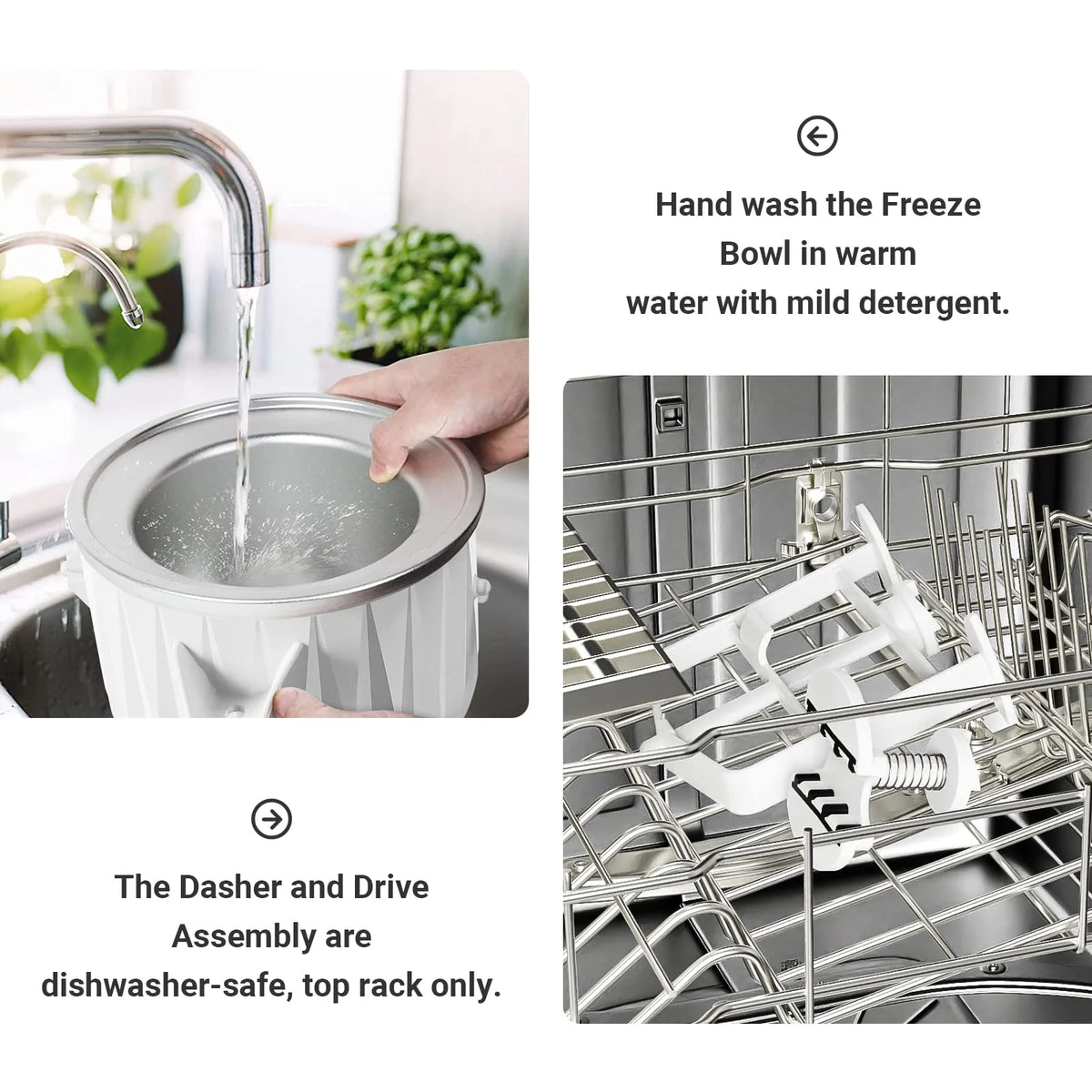 Premium Ice Cream Maker Attachment Compatible With KitchenAid Mixer