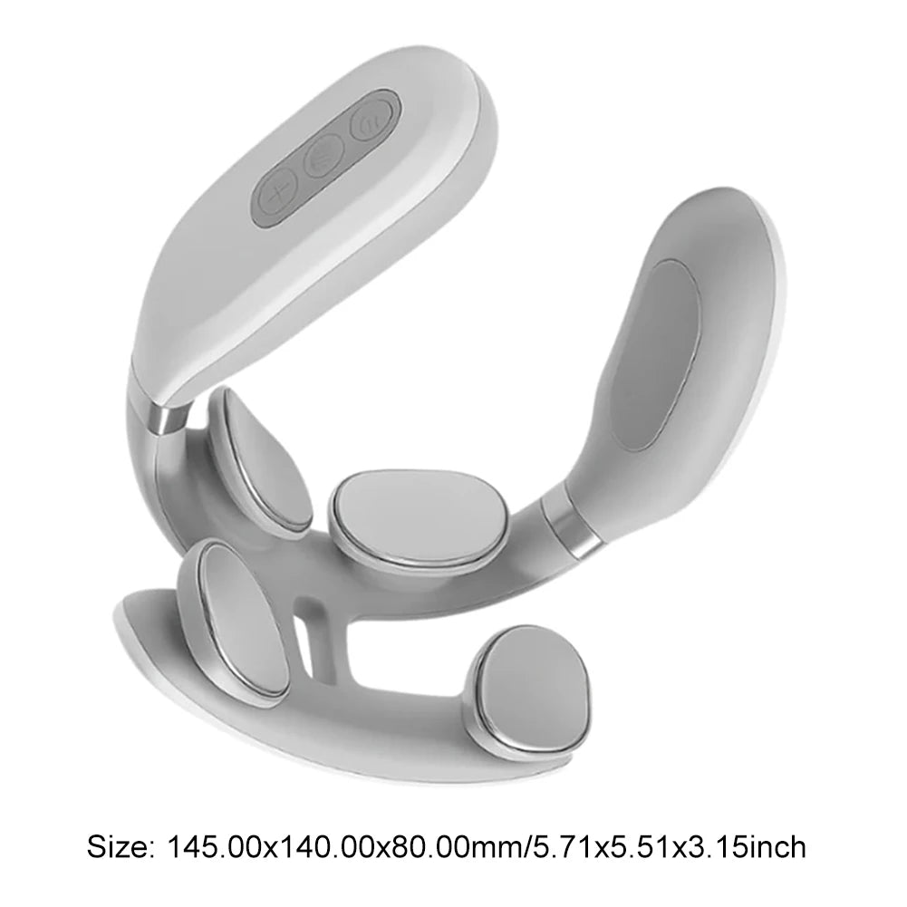 Electric 4 Head Vibration Back Massager For Muscle Relaxation