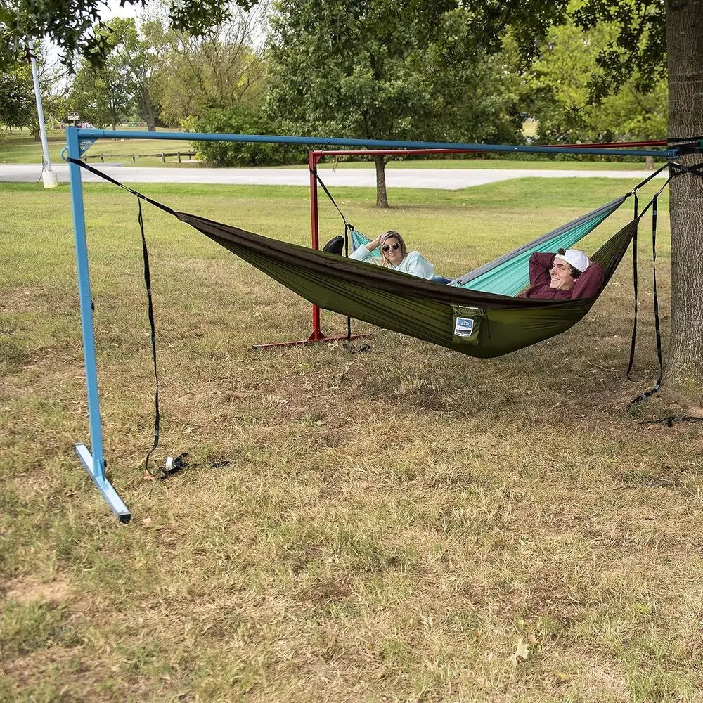 Heavy Duty Adjustable Steel Hammock Stand For Outdoor Camping Patio