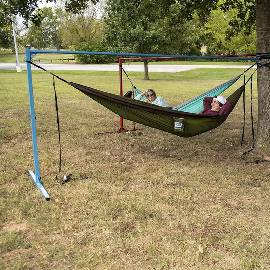 Heavy Duty Adjustable Steel Hammock Stand For Outdoor Camping Patio
