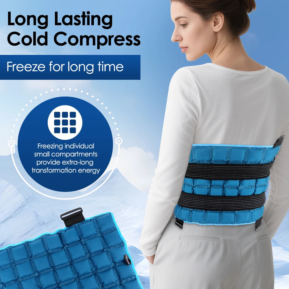 Hailicare Reusable Gel Ice Pack For Hot And Cold Therapy
