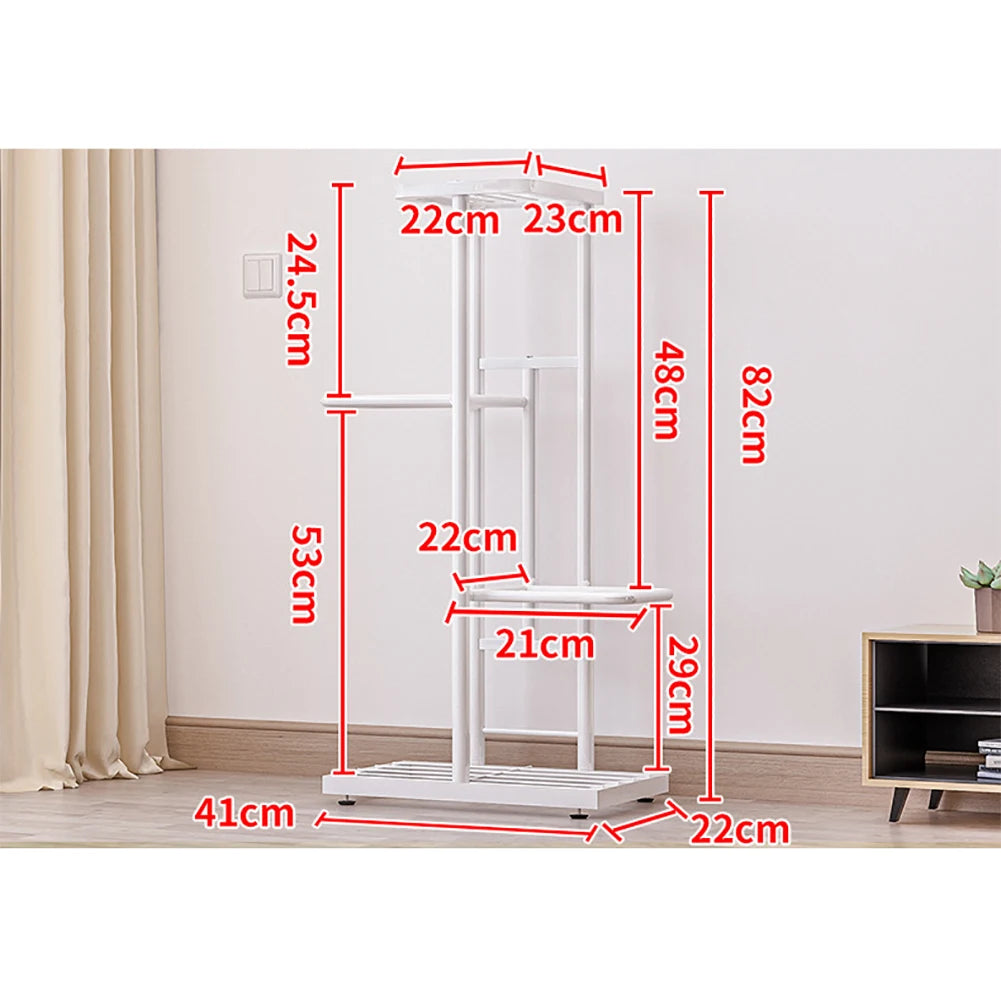Twister CK Four Tier Metal Plant Stand Indoor Display Rack