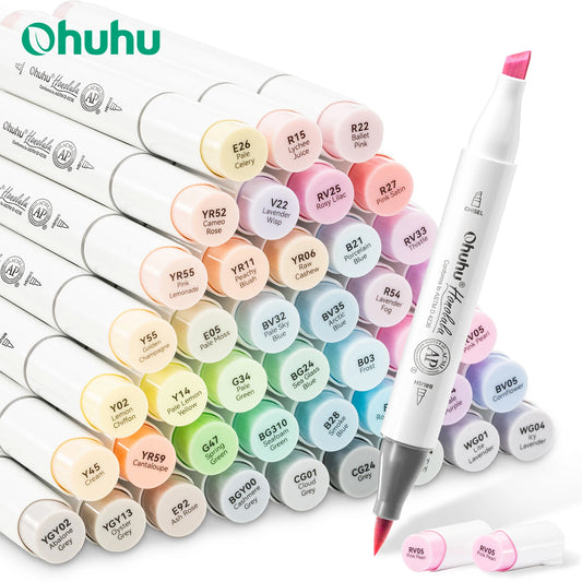 Ohuhu Dual Tip Alcohol Markers For Sketching And Drawing