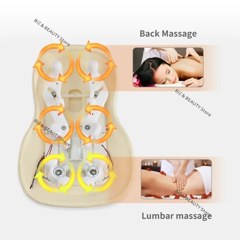 Therapeutic Shiatsu Deep Tissue Massage Cushion For Cars
