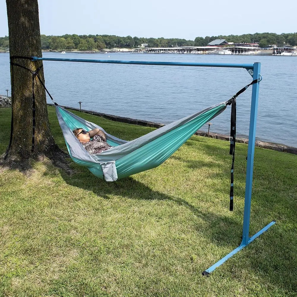 Heavy Duty Adjustable Steel Hammock Stand For Outdoor Camping Patio