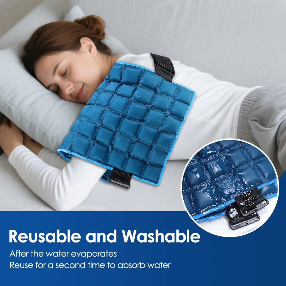 Hailicare Reusable Gel Ice Pack For Hot And Cold Therapy