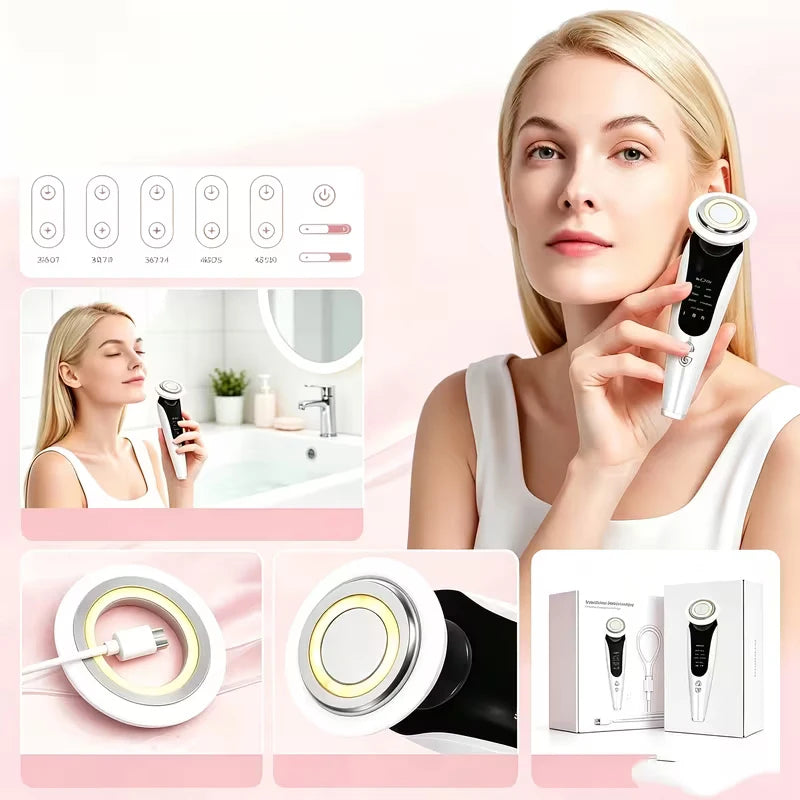 Cloud Prime LED Facial Massager With 7 Modes For Skincare