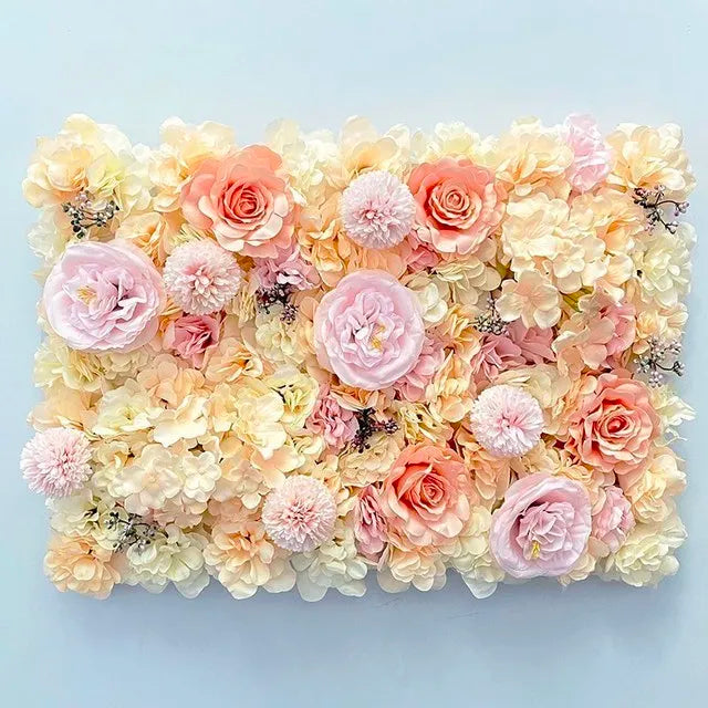 Meihon Artificial Flower Wall Backdrop For Wedding Party Photo Decor