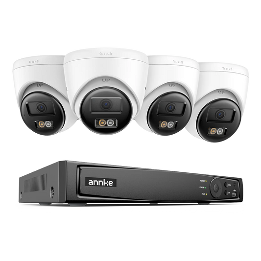 Annke 3K PoE Night Vision Outdoor Security Camera System