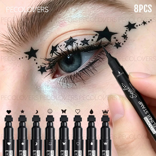 Premium Dual Tip Liquid Eyeliner Pen With Quick Dry Formula