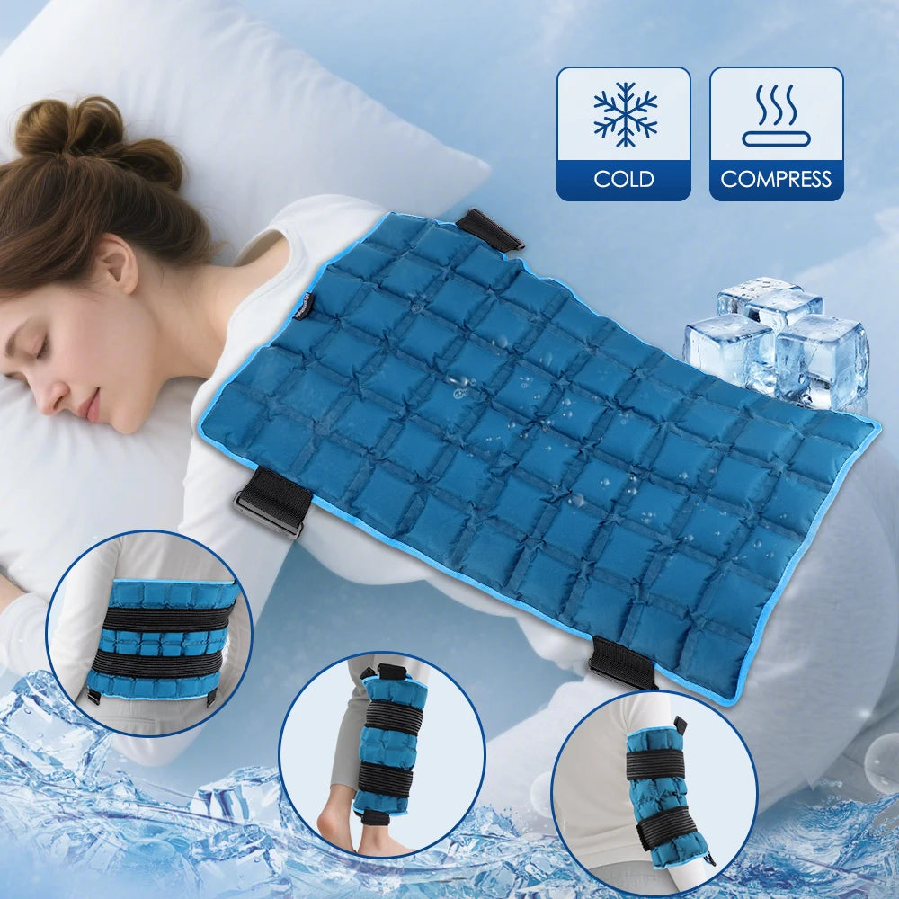 Hailicare Reusable Gel Ice Pack For Hot And Cold Therapy