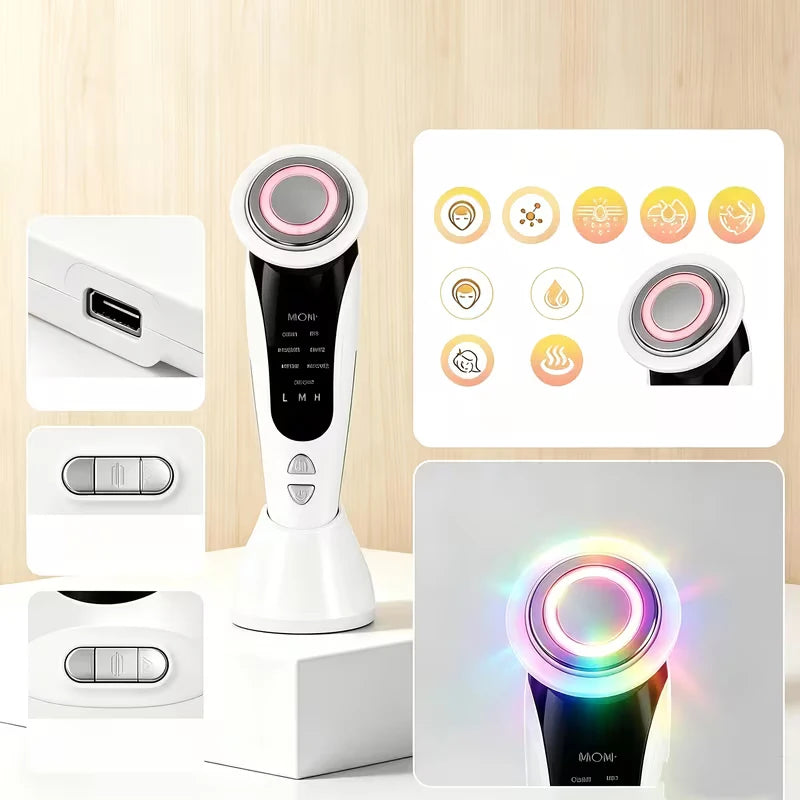 Cloud Prime LED Facial Massager With 7 Modes For Skincare