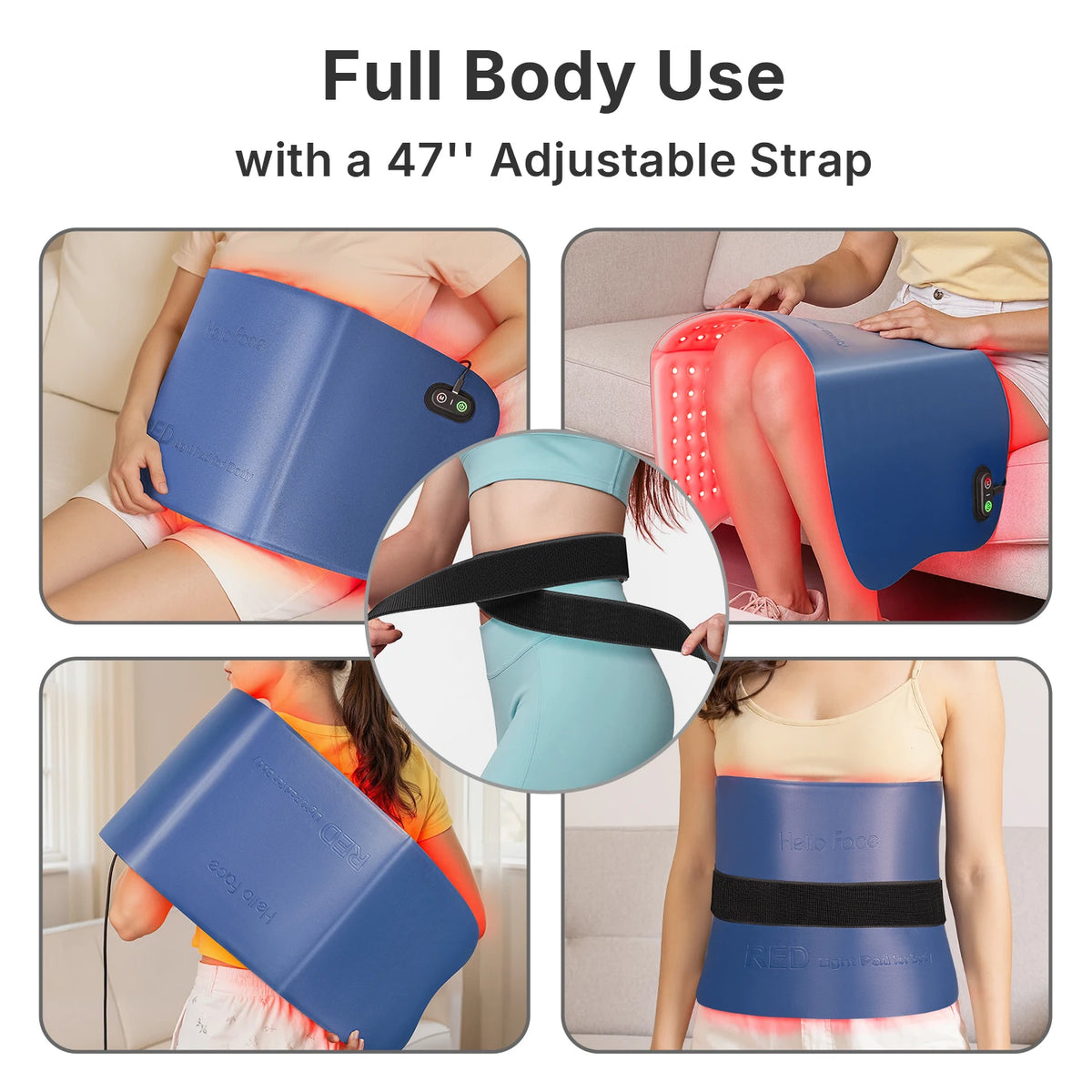 Hello Face Red Light Therapy Mat For Skin Rejuvenation