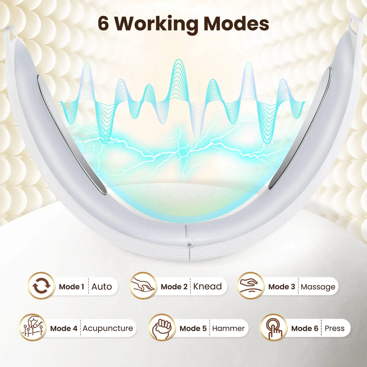 Hailicare Rechargeable Microcurrent Facial Massager With Led And Heat
