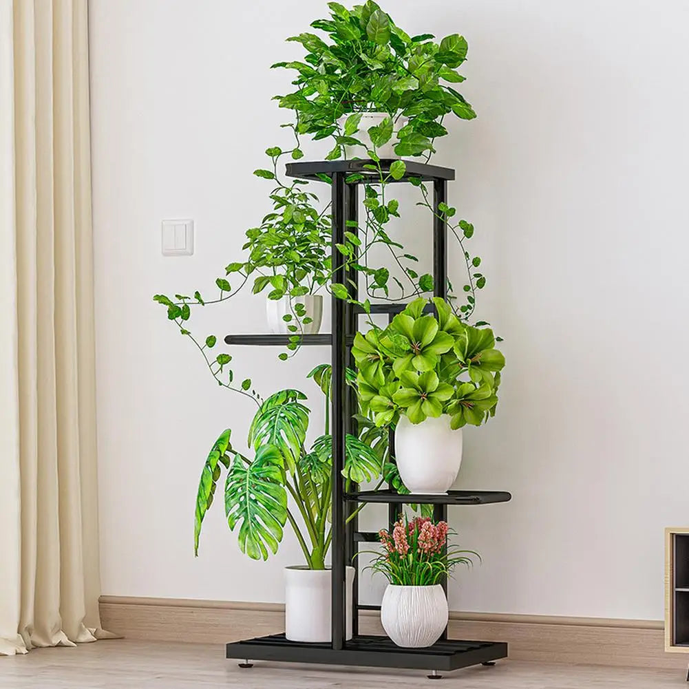 Twister CK Four Tier Metal Plant Stand Indoor Display Rack