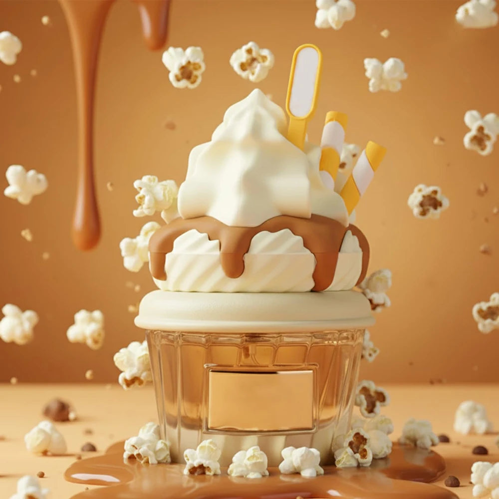 Creamy Salted Caramel Novelty Ice Cream Cup Fragrance For Unisex