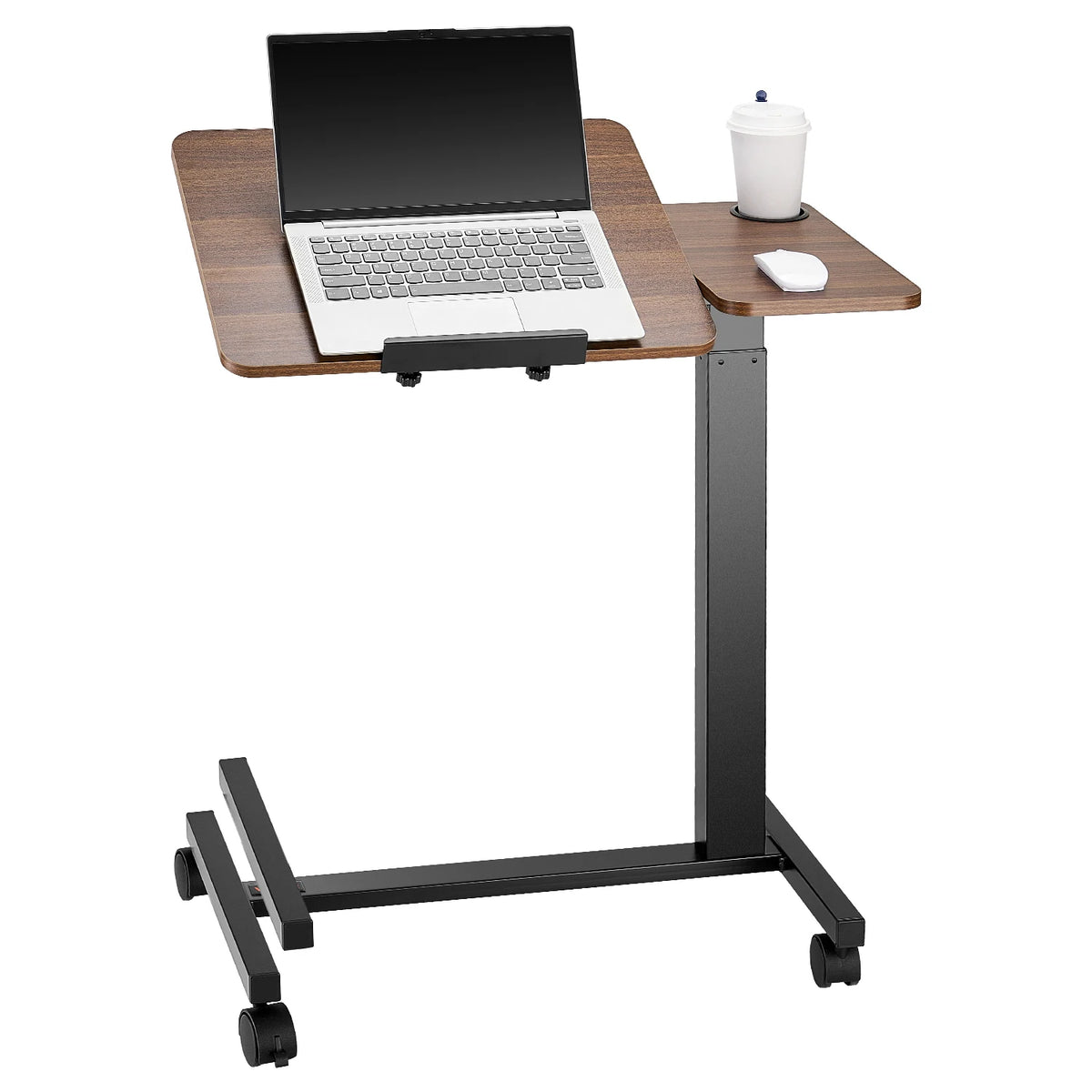 SucceBuy Height Adjustable Overbed Bedside Laptop Desk