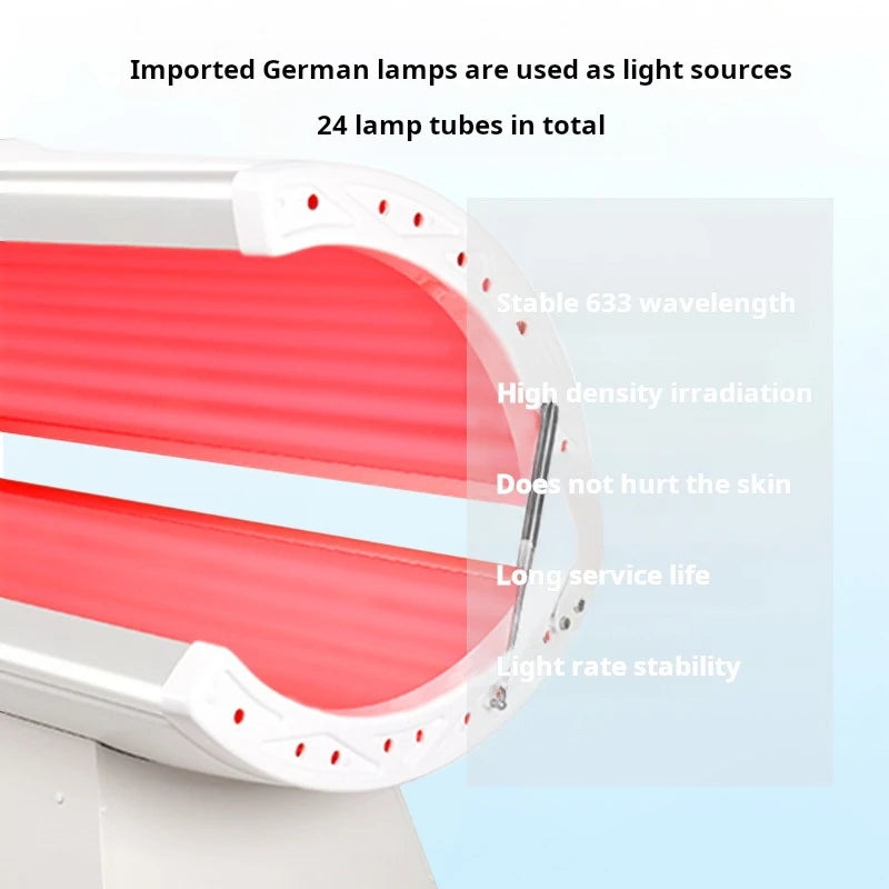 SLyric Red Light Therapy Bed Beauty Skin Whitening Therapy Collagen Spa Bed Commercial Sauna Chamber Full Body Skin Rejuvenation