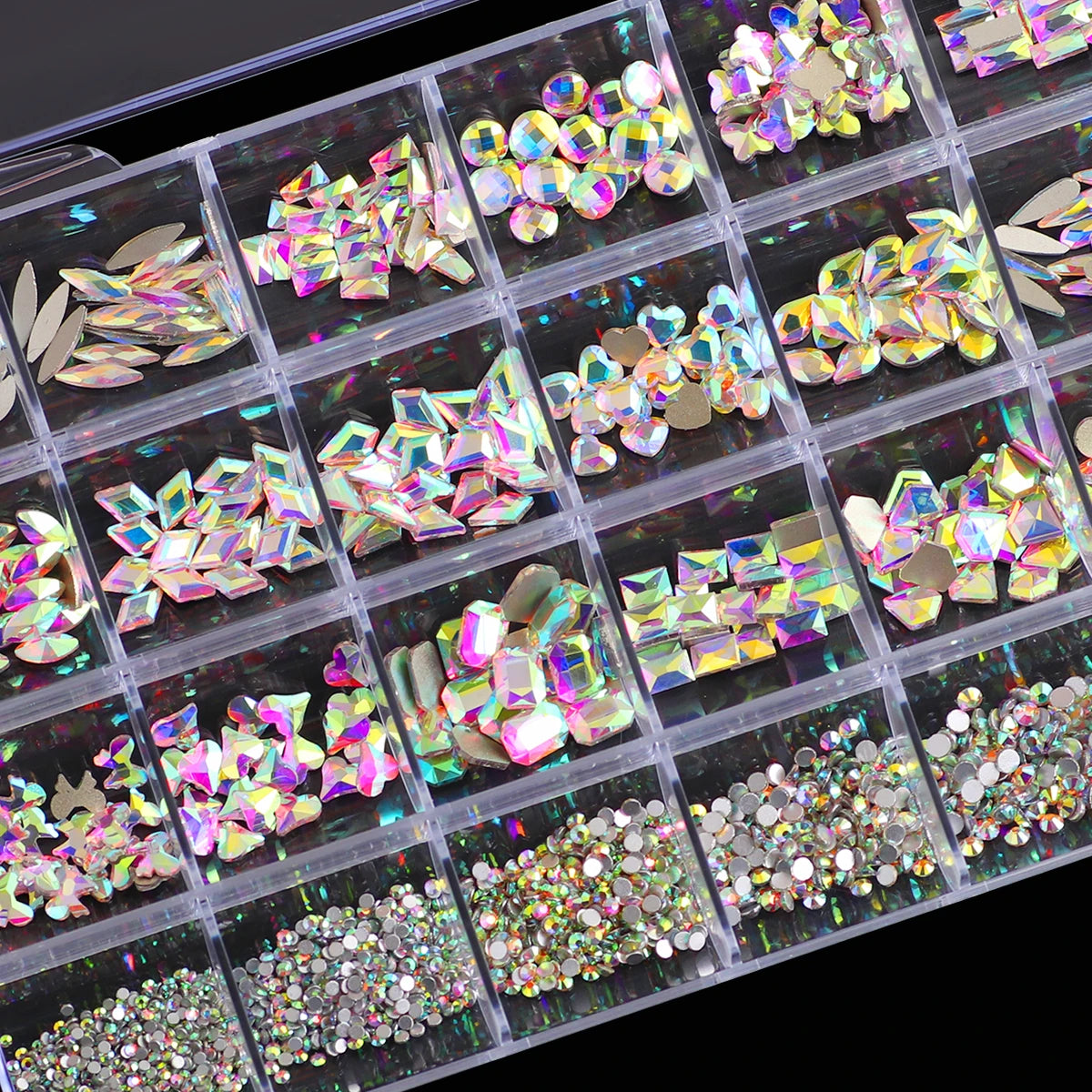 Professional 3D Multi Shape Nail Art Rhinestone Kit