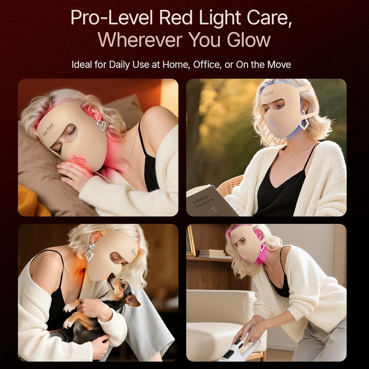Dr.Pen M9 Dermapen With Hello Face M300 Beauty LED Mask