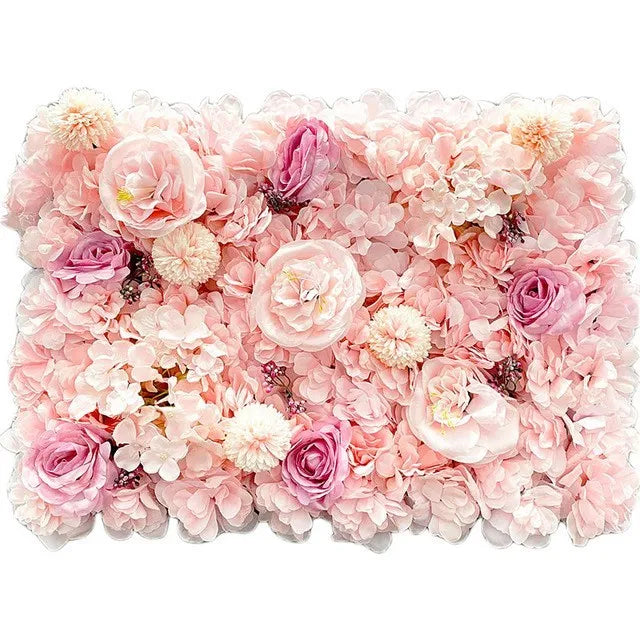 Meihon Artificial Flower Wall Backdrop For Wedding Party Photo Decor