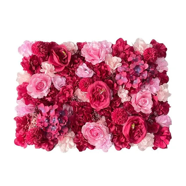 Meihon Artificial Flower Wall Backdrop For Wedding Party Photo Decor