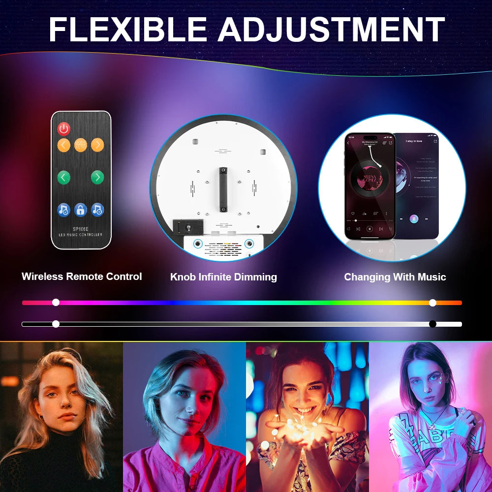 Portable iPad Photobooth Stand With LED Ring Light For Party Events