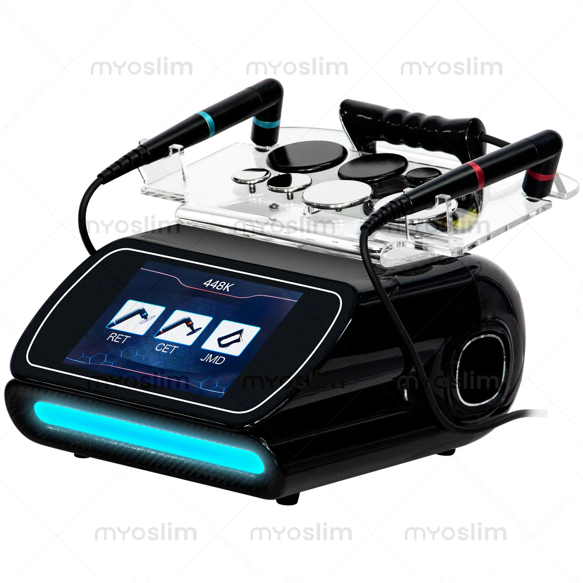448KHZ Indiba Tecar Therapy Machine CET RET Diathermy RF Physiotherapy Equipment Skin Tightening Body Slimming Anti Aging Pain