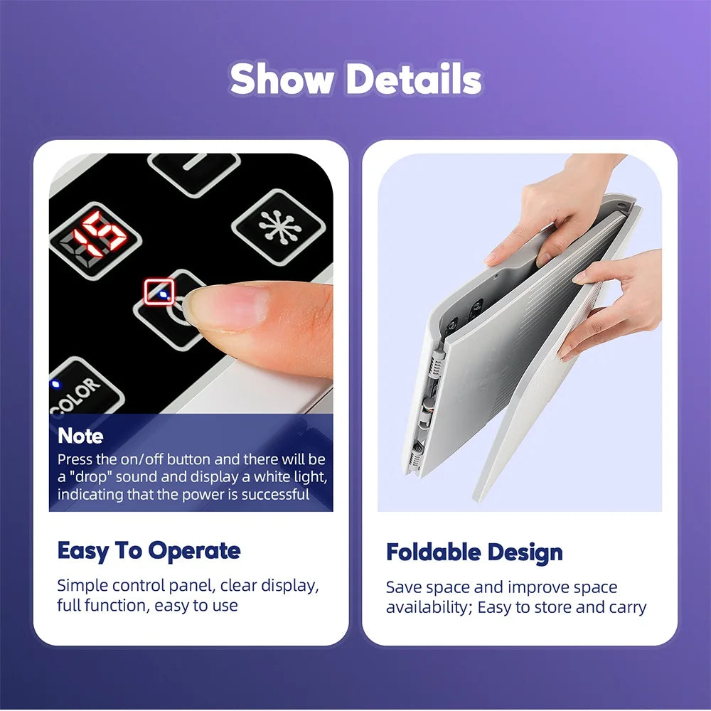 Foreverlily LED Photon Facial Beauty Machine For Home Skin Care