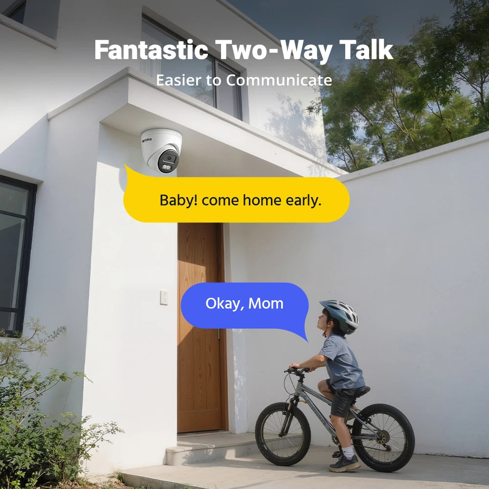 Annke 3K PoE Night Vision Outdoor Security Camera System