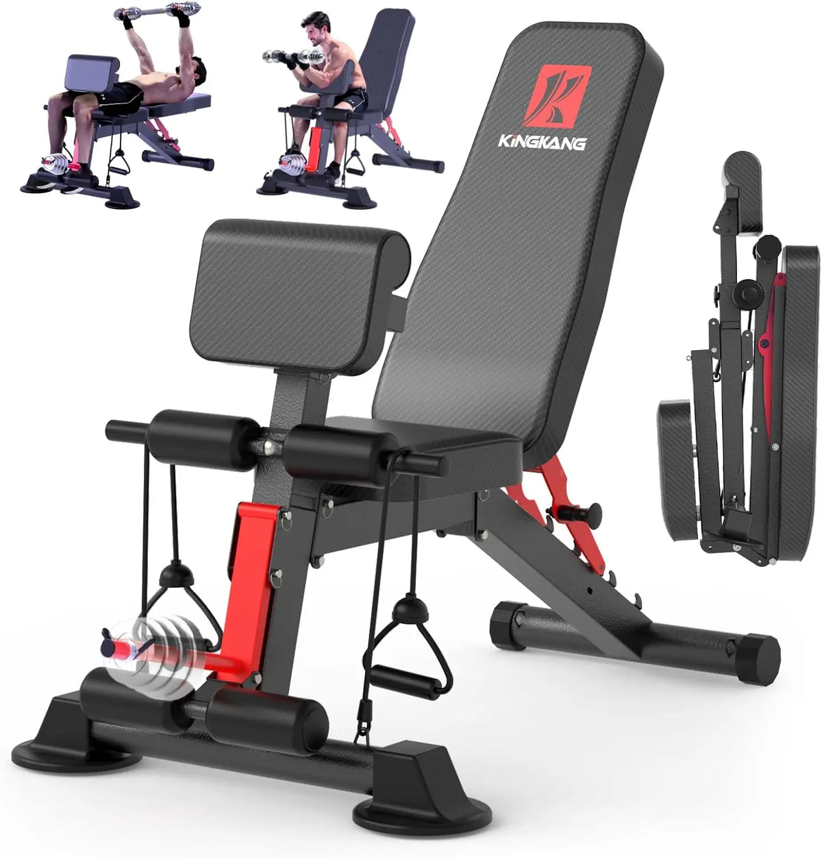 Adjustable Foldable Dumbbell Weight Bench For Complete Home Training