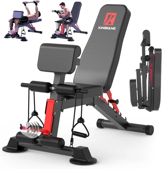 Adjustable Foldable Dumbbell Weight Bench For Complete Home Training