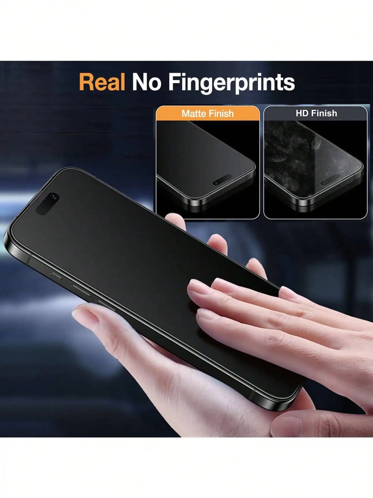 Matte Anti Spy Tempered Glass Screen Protector For iPhone