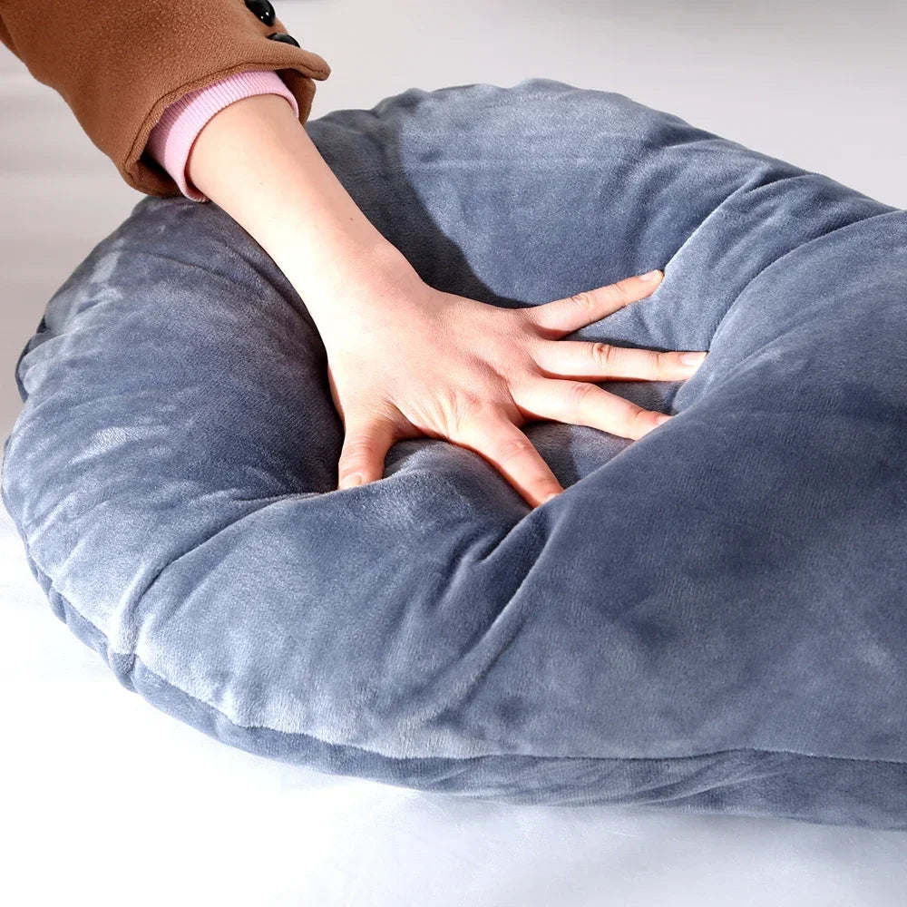 Soft Full Body Pregnancy Support Pillow For Maternal Comfort
