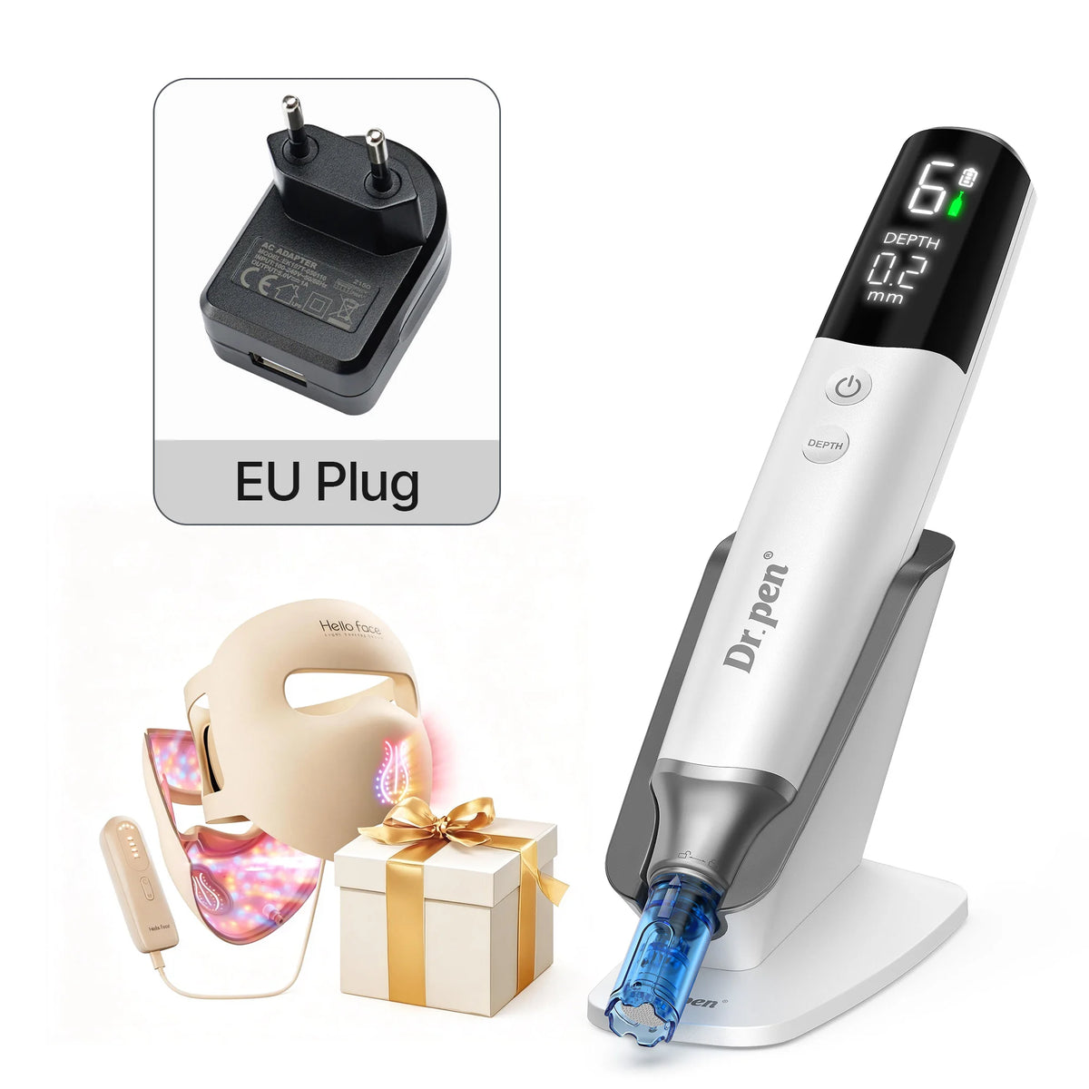 Dr.Pen M9 Dermapen With Hello Face M300 Beauty LED Mask