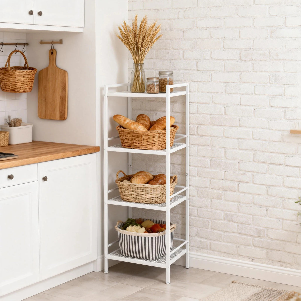 Twister Ck Carbon Steel Durable Storage Rack For Kitchen
