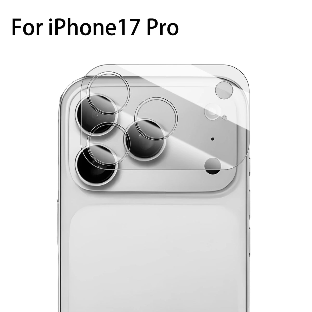 BAPPSUS Full Coverage Camera Lens Tempered Glass Protector