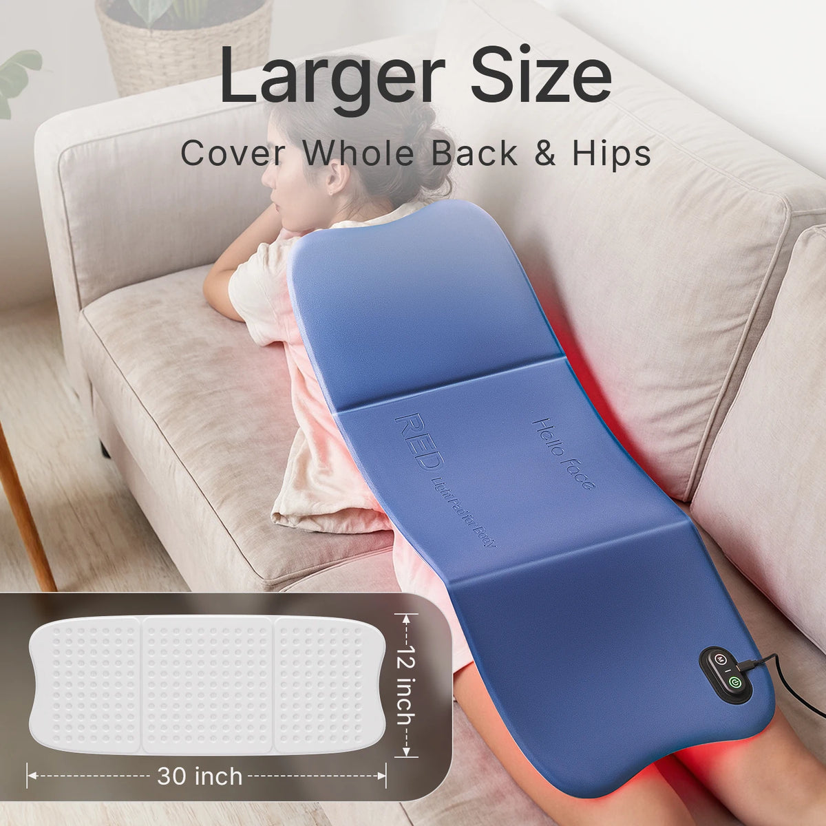 Hello Face Red Light Therapy Mat For Skin Rejuvenation