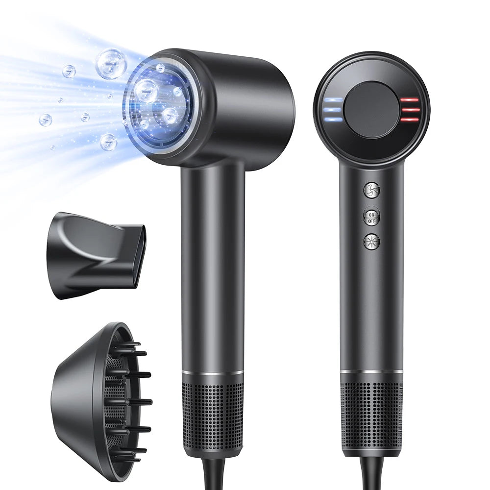 Totmizby 1600W Brushless Hair Dryer With Negative Ions For Stylists