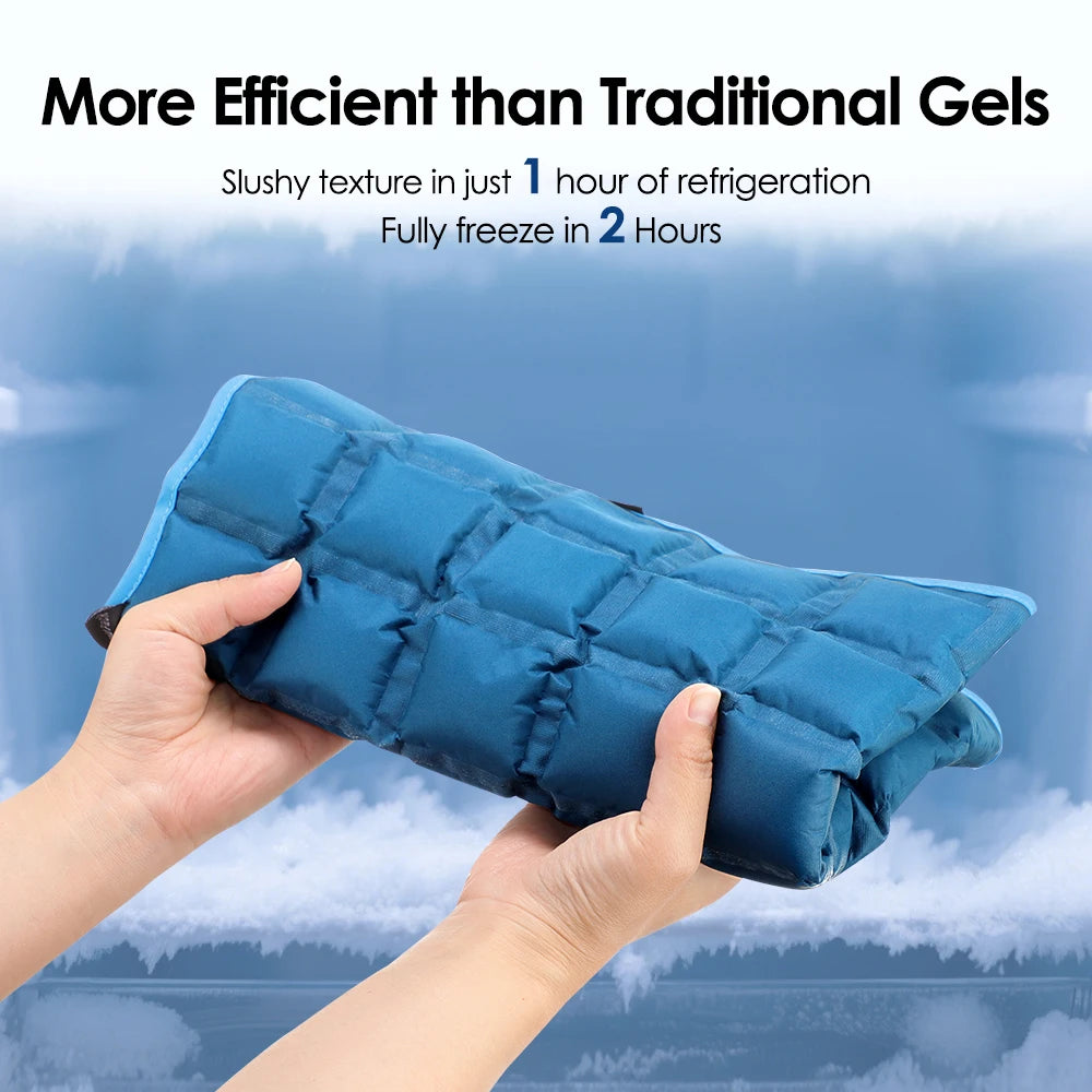 Hailicare Reusable Gel Ice Pack For Hot And Cold Therapy