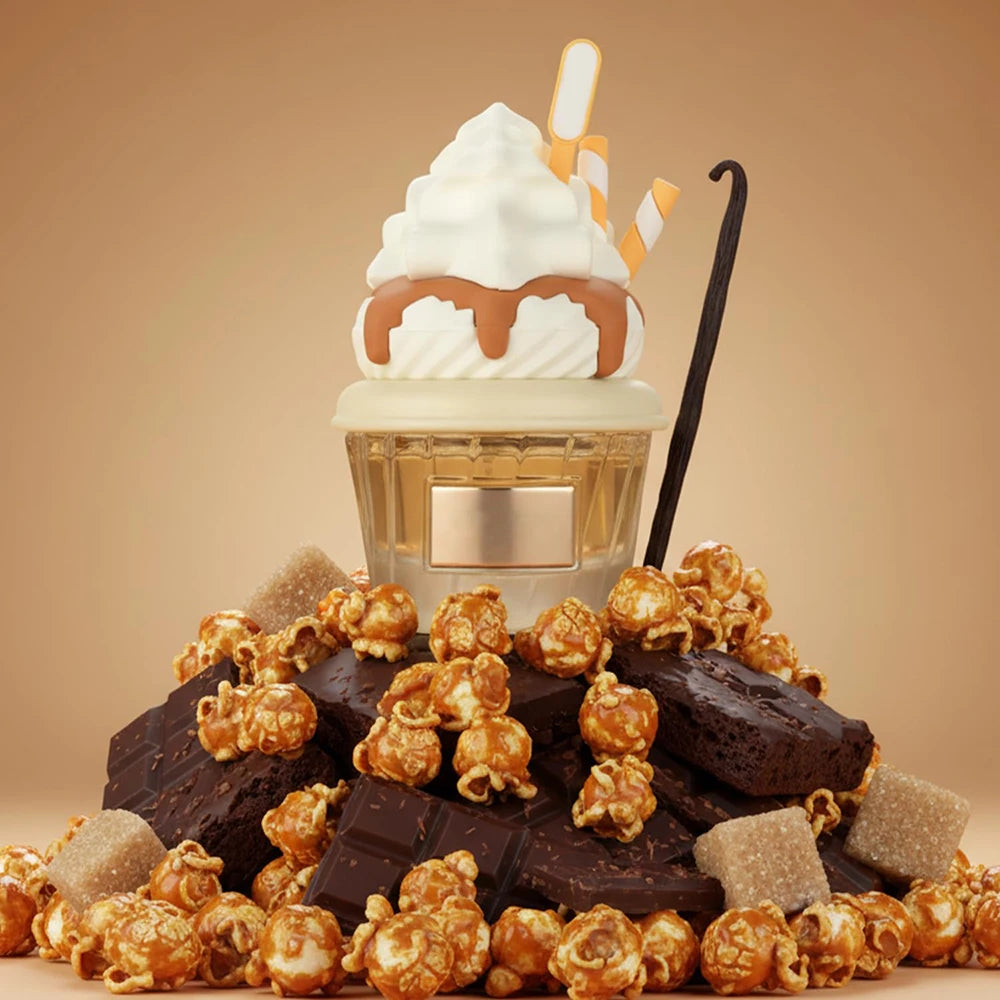 Creamy Salted Caramel Novelty Ice Cream Cup Fragrance For Unisex